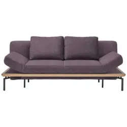 Schlafsofa in Flachgewebe Rosa