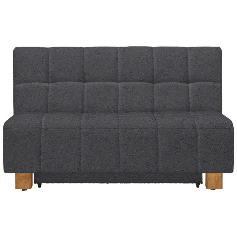 Schlafsofa in Flachgewebe Grau