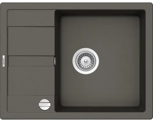 Spüle Schock Manhattan D-100 Unterbau 500x650 mm asphalt