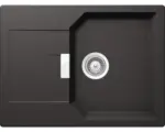 Hornbach Spüle Schock Manhattan D-100S Unterbau 510x690 mm nero