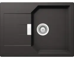 Spüle Schock Manhattan D-100S Unterbau 510x690 mm nero