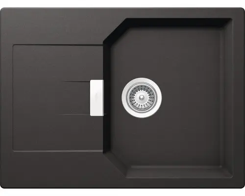 Spüle Schock Manhattan D-100S Unterbau 510x690 mm nero