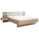 XXXLutz Lauterach - Ihr M&ouml;belhaus bei Bregenz Bett 180/200 cm in Wei&szlig;, Eiche Artisan