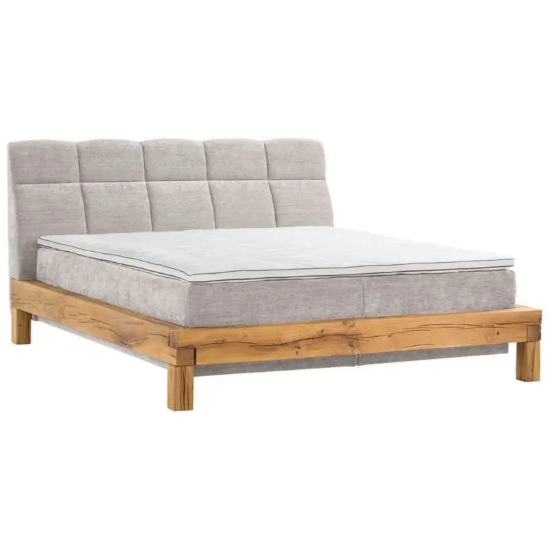 Boxspringbett 160/200 cm in Beige