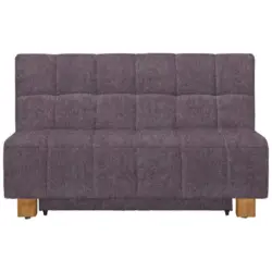 Schlafsofa in Webstoff Rosa