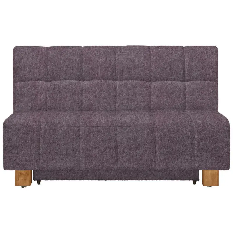 Schlafsofa in Webstoff Rosa