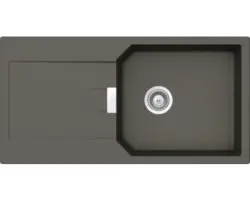 Spüle Schock Manhattan D-100L 510x1000 mm asphalt