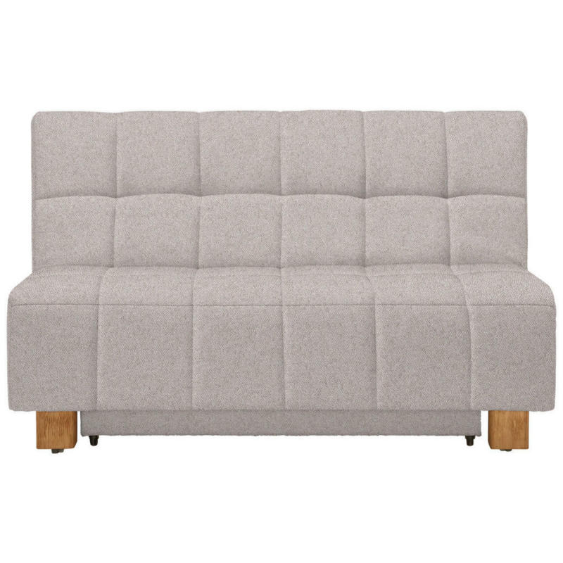 Schlafsofa in Webstoff Naturfarben