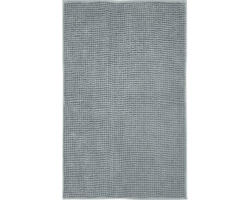 Badteppich Form & Style Chenille 80x50 cm grau