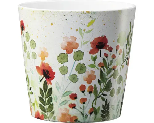 Übertopf Soendgen Dallas Keramik Ø 14 cm H 13 cm Mohnwiese