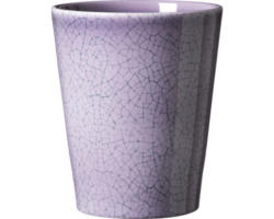 Orchideenvase Soendgen Medina Glaze Keramik Ø 13 cm H 15 cm violett craquele