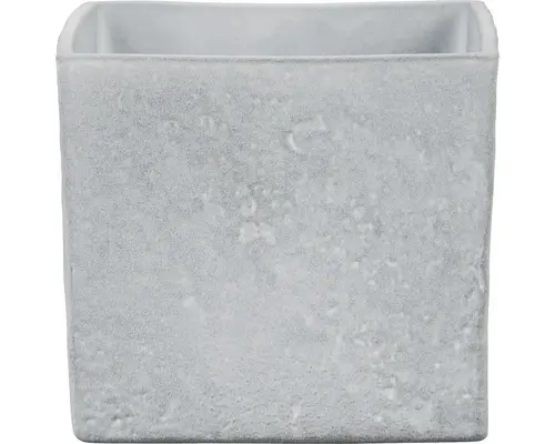 Übertopf Soendgen Stone Keramik 15 x 15 x 14 cm grau