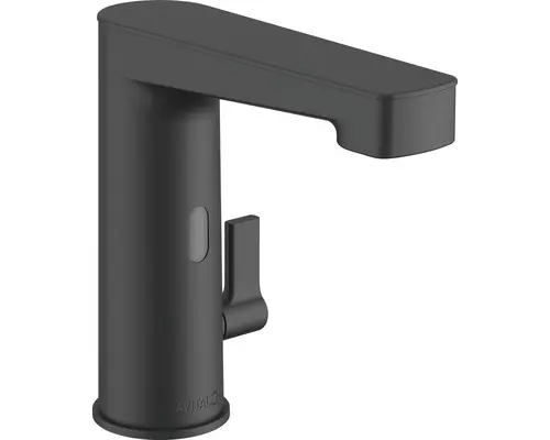 Berührungslose Armatur Avital Tay 145609 schwarz matt