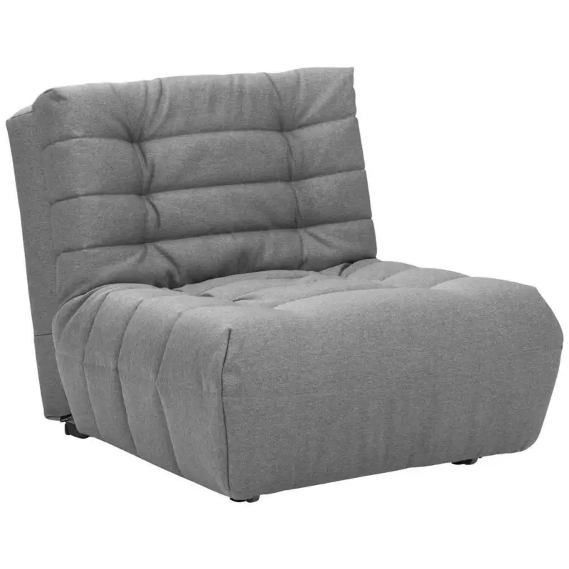 Schlafsessel in Flachgewebe Grau