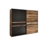 XXXLutz Lauterach - Ihr Möbelhaus bei Bregenz Schwebetürenschrank in Anthrazit, Graphitfarben, Fichtefarben