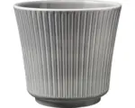 Hornbach Blumentopf Pflanztopf Soendgen Keramik Ton 20 x 20 x 18 cm grau