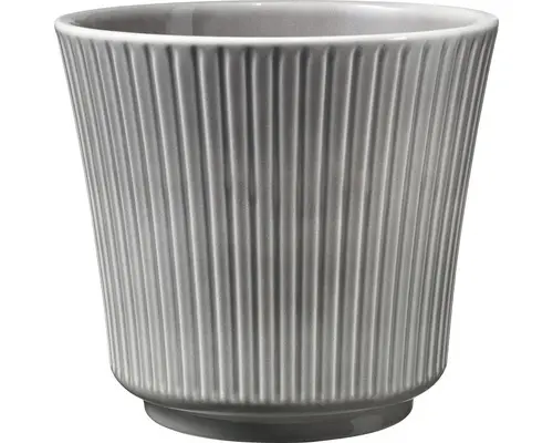 Blumentopf Pflanztopf Soendgen Keramik Ton 20 x 20 x 18 cm grau