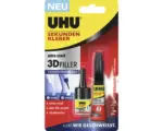 Hornbach UHU Sekundenkleber UltraStark 3D 9 g + 3 g