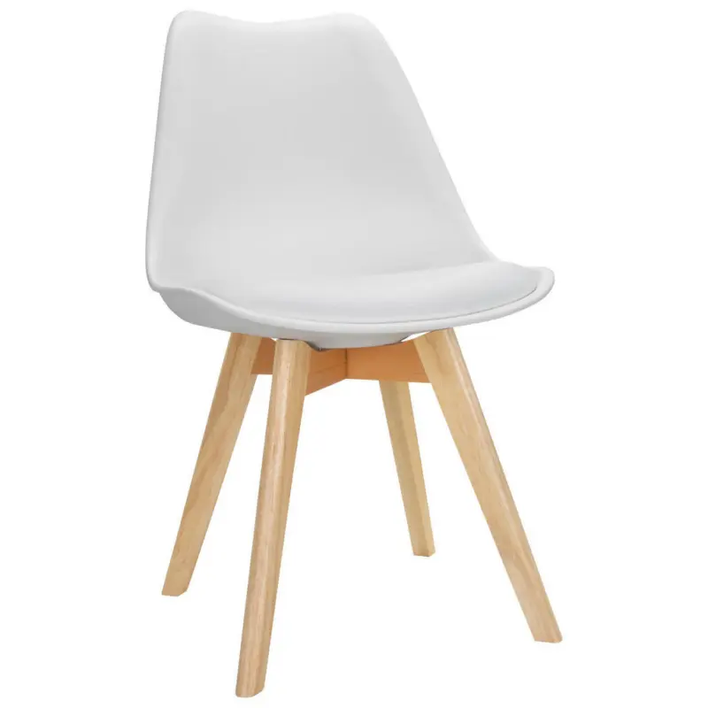 Stuhl-Set 4 Stück in Lederlook