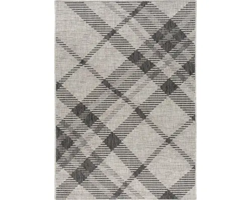 Teppich Outdoor grau 120x170 cm