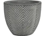 Hornbach Übertopf Lafiora Kunststein Ø 36 H 31 cm grau