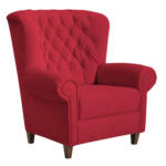 XXXLutz Wels - Ihr Möbelhaus in Wels Chesterfield-Sessel in Mikrofaser Rot