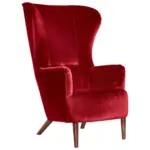 XXXLutz Lauterach - Ihr Möbelhaus bei Bregenz Ohrensessel in Samt, Velours Rot