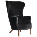 XXXLutz Lauterach - Ihr Möbelhaus bei Bregenz Ohrensessel in Samt, Velours Schwarz