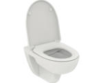 Hornbach Wand-WC Set Ideal Standard i.life A Tiefspüler ohne Spülrand weiß mit WC-Sitz T467001