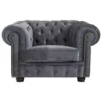 XXXLutz Lauterach - Ihr Möbelhaus bei Bregenz Chesterfield-Sessel in Mikrofaser Grau