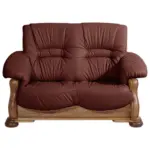 XXXLutz Lauterach - Ihr M&ouml;belhaus bei Bregenz Zweisitzer-Sofa in Echtleder Rot