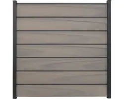 Sichtschutz Flex Grande 180 x 180 cm grau