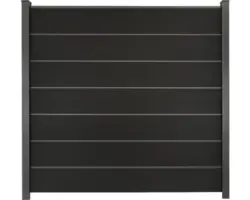 Sichtschutz Flex Grande 180 x 180 cm schwarz