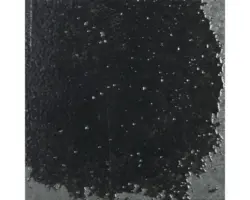 Steingut Wandfliese Alma 15x15 cm schwarz glänzend