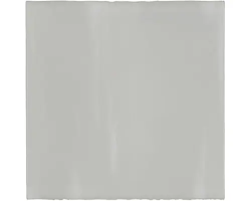 Steingut Wandfliese Artisan 15,5x15,5 cm weiß glänzend