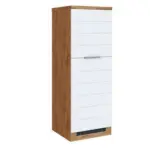 XXXLutz Lauterach - Ihr M&ouml;belhaus bei Bregenz Ger&auml;teumbauschrank 60/165/60 cm in Wei&szlig;, Eiche Wotan