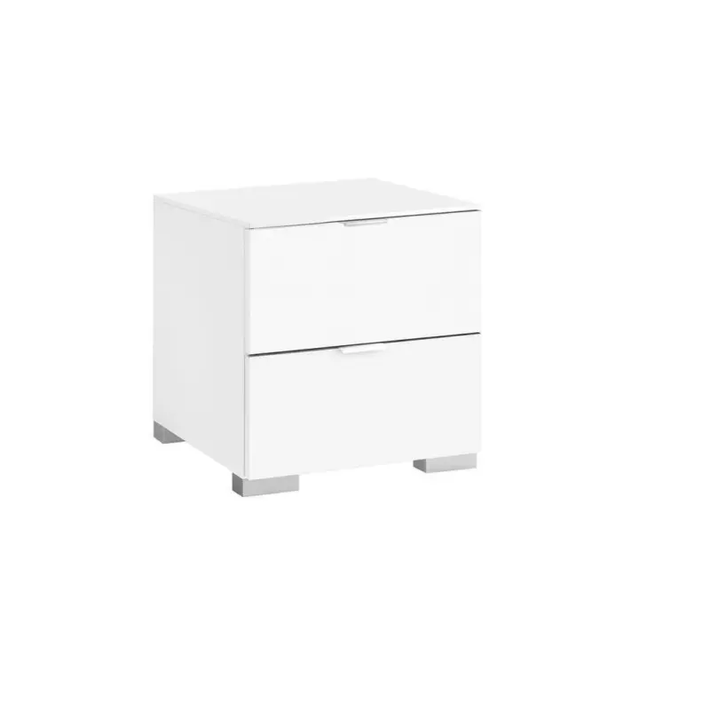 Nachtkästchen in Weiß