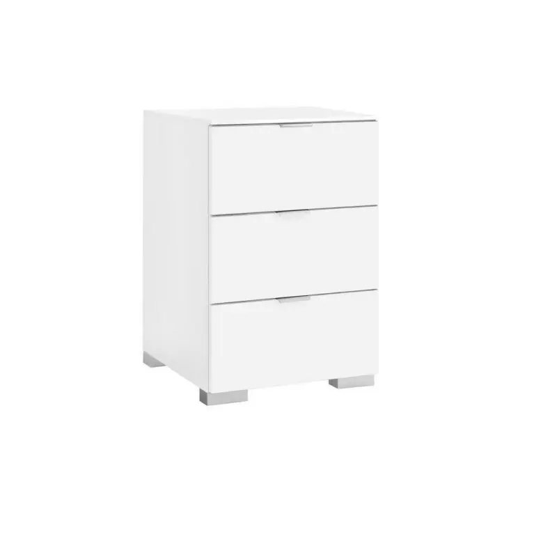 Nachtkästchen in Weiß