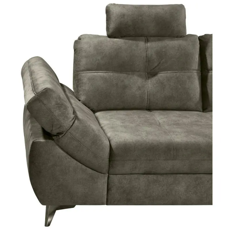 Kopfstützen-Set in Mikrovelours