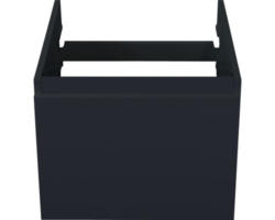 Waschbeckenunterschrank Sanox Frozen 40x40x45 cm ohne Waschbecken schwarz matt