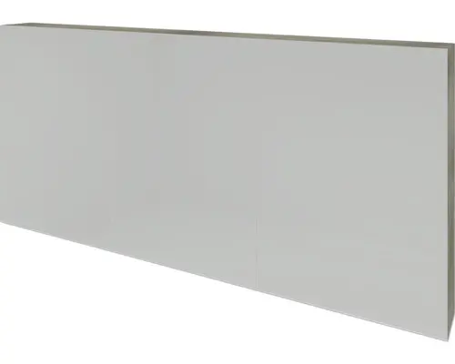 Spiegelschrank Sanox 3-türig 140x13x65 cm grain oak