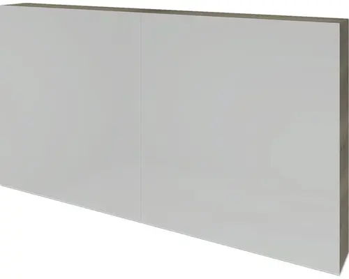 Spiegelschrank Sanox 2-türig 120x12x65 cm charleston doppelt verspiegelt