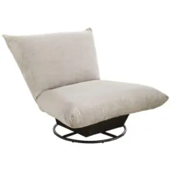 Relaxsessel in Textil Weiß