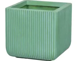 Pflanztopf Lafiora Kunststein 44x44 H 38 cm grün
