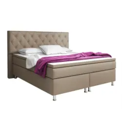 Boxspringbett 180/200 cm in Cappuccino