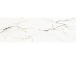 Hornbach Steingut Wandfliese Torano 33,3x100,0 cm weiß matt rektifiziert