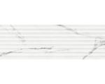 Hornbach Steingut Dekorfliese Cellini 33,3x100,0 cm grau glänzend rektifiziert