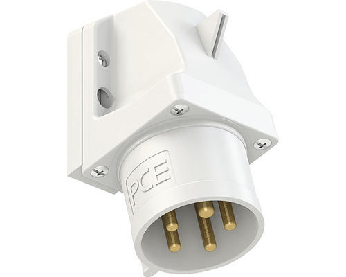 PCE-CEE-Wandgerätestecker 16 A 400 V 5-polig IP44