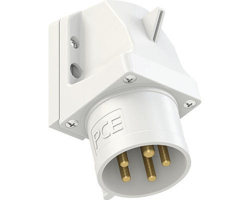 PCE-CEE-Wandgerätestecker 32 A 400 V 5-polig IP44