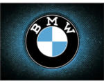 Hornbach Magnet BMW - Logo Blue Shine 6x8 cm
